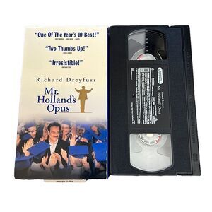 Mr. Holland's Opus VHS Tape Movie 1995 Richard Dreyfuss Glenne Headly Drama